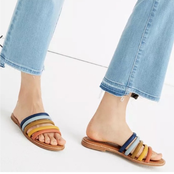 ✨MADEWELL✨Addie Rainbow Slip on Sandals - Picture 2 of 3
